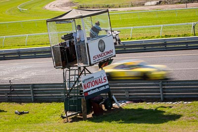 3;3;30-March-2014;AGT;Australia;Australian-GT-Championship;Ben-Foessel;George-Foessel;Grand-Tourer;Motor-School;Porsche-997-GT3-Cup;Sandown-Raceway;Shannons-Nationals;Victoria;motion-blur;telephoto