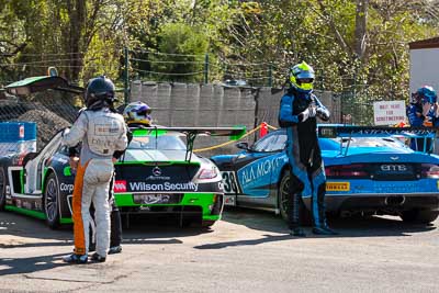 36;38;30-March-2014;36;38;AGT;Aston-Martin-DBRS9;Australia;Australian-GT-Championship;Ben-Eggleston;Eggleston-Motorsport;Erebus-Motorsport;Erebus-Racing;Grand-Tourer;Mercedes‒Benz-SLS-AMG-GT3;Richard-Muscat;Sandown-Raceway;Shannons-Nationals;Victoria;atmosphere;telephoto