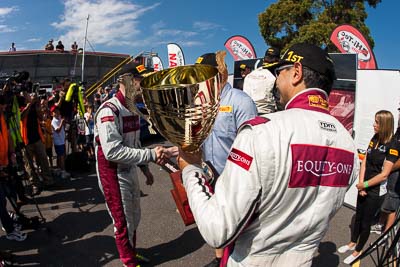 30-March-2014;AGT;Australia;Australian-GT-Championship;Dean-Koutsoumidis;Equity‒One-Mortgage-Fund;Grand-Tourer;Sandown-Raceway;Shannons-Nationals;Victoria;atmosphere;fisheye;podium;trophy