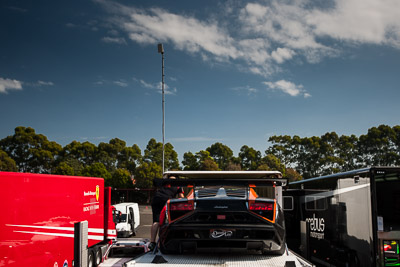 48;30-March-2014;48;AGT;Australia;Australian-GT-Championship;Grand-Tourer;Interlloy-M-Motorsport;Justin-McMillan;Lamborghini-Gallardo-FL-II;Sandown-Raceway;Shannons-Nationals;Steven-Richards;Victoria;atmosphere;sky;wide-angle