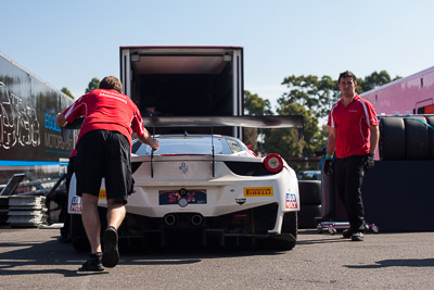 88;30-March-2014;50mm;88;AGT;Australia;Australian-GT-Championship;Ferrari-458-Italia-GT3;Grand-Tourer;IL-Bello-Rosso-Maranello-Motorsport;John-Bowe;Maranello-Motorsport;Peter-Edwards;Sandown-Raceway;Shannons-Nationals;Victoria;atmosphere