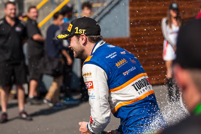 30-March-2014;Australia;Fraser-Ross;Porsche-GT3-Cup-Challenge;Sandown-Raceway;Shannons-Nationals;Victoria;podium;portrait;telephoto