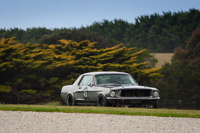 45;24-November-2018;45;Australia;Darryl-Hansen;Ford-Mustang;Historic-Touring-Cars;Island-Magic;Phillip-Island;Victoria;auto;motorsport;racing;super-telephoto