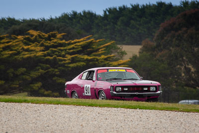 90;24-November-2018;90;Australia;Historic-Touring-Cars;Island-Magic;John-Burke;Phillip-Island;Valiant-Charger-RT;Victoria;auto;motorsport;racing;super-telephoto