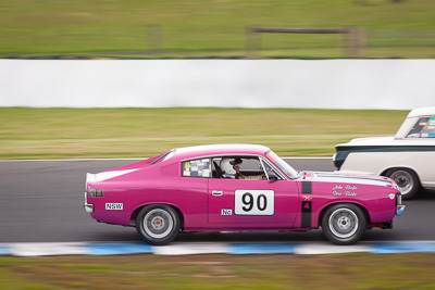 90;24-November-2018;90;Australia;Historic-Touring-Cars;Island-Magic;John-Burke;Phillip-Island;Valiant-Charger-RT;Victoria;auto;motorsport;racing;super-telephoto