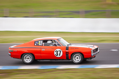 37;24-November-2018;37;Australia;Craig-Miles;Historic-Touring-Cars;Island-Magic;Phillip-Island;Valiant-Charger-RT;Victoria;auto;motorsport;racing;super-telephoto