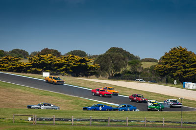 62;69;99;24-November-2018;62;69;99;Australia;Ford-Mustang;Ford-Mustang-Boss-302;Historic-Touring-Cars;Ian-Mewett;Island-Magic;Les-Walmsley;Michael-Miceli;Phillip-Island;Valiant-Charger-RT;Victoria;auto;motorsport;racing;super-telephoto