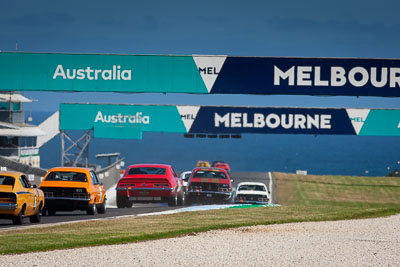 64;67;24-November-2018;64;67;Australia;Brent-Trengrove;Chevrolet-Camaro;Craig-Allan;Historic-Touring-Cars;Holden-Torana-GTR-XU‒1;Island-Magic;Phillip-Island;Victoria;auto;motorsport;racing;super-telephoto