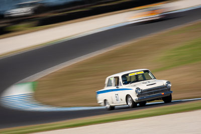 57;24-November-2018;57;Australia;Ford-Cortina;Historic-Touring-Cars;Island-Magic;Phillip-Island;Simon-Browning;Victoria;auto;motorsport;racing;super-telephoto