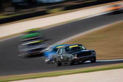 45;24-November-2018;45;Australia;Darryl-Hansen;Ford-Mustang;Historic-Touring-Cars;Island-Magic;Phillip-Island;Victoria;auto;motorsport;racing;super-telephoto