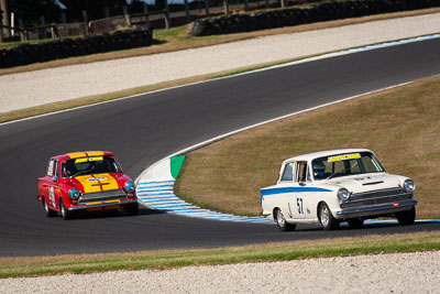 57;24-November-2018;57;Australia;Ford-Cortina;Historic-Touring-Cars;Island-Magic;Phillip-Island;Simon-Browning;Victoria;auto;motorsport;racing;super-telephoto