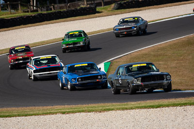 45;24-November-2018;45;Australia;Darryl-Hansen;Ford-Mustang;Historic-Touring-Cars;Island-Magic;Phillip-Island;Victoria;auto;motorsport;racing;super-telephoto