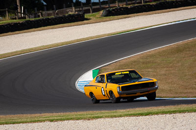 16;16;24-November-2018;Australia;Glenn-Miles;Historic-Touring-Cars;Island-Magic;Phillip-Island;Valiant-Charger-RT;Victoria;auto;motorsport;racing;super-telephoto