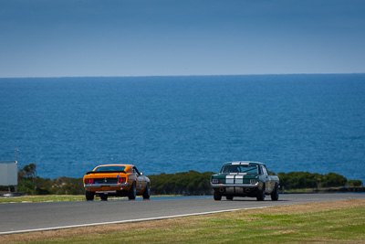 44;60;25-November-2018;44;60;Australia;Ford-Mustang;Historic-Touring-Cars;Island-Magic;Joe-Calleja;Phillip-Island;Shane-Attwell;Victoria;auto;motorsport;racing;super-telephoto