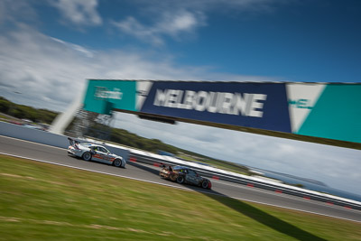 11;43;11;25-November-2018;43;Australia;B-Class;Danny-Stuttert;GT-Class;Island-Magic;Phillip-Island;Porsche-991-GT3-Cup;Porsche-997-GT3-Cup;Raymond-Angus;Sports-Cars;Steven-McFadden;Victoria;auto;motorsport;racing;sky;wide-angle