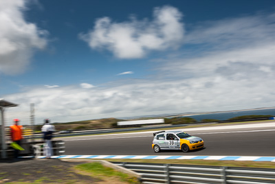 39;25-November-2018;39;Australia;Bruce-Henderson;Improved-Production;Island-Magic;Phillip-Island;Renault-Clio-172;Victoria;auto;motorsport;racing;sky;wide-angle