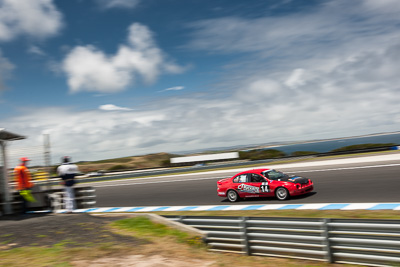 14;14;25-November-2018;Australia;Cameron-McKee;Ford-Falcon-AU-XR6;Improved-Production;Island-Magic;Phillip-Island;Victoria;auto;motorsport;racing;sky;wide-angle