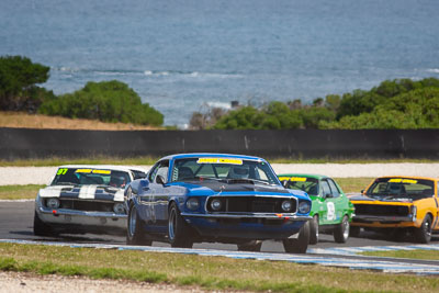 69;25-November-2018;69;Australia;Ford-Mustang-Boss-302;Historic-Touring-Cars;Island-Magic;Michael-Miceli;Phillip-Island;Victoria;auto;motorsport;racing;super-telephoto