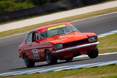 55;25-November-2018;55;Australia;Ford-Capri-GT;Historic-Touring-Cars;Island-Magic;Phillip-Island;Tony-Gilfuis;Victoria;auto;motorsport;racing;super-telephoto