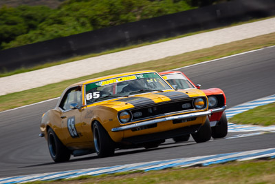 65;25-November-2018;65;Australia;Chevrolet-Camaro;Darren-Pearce;Historic-Touring-Cars;Island-Magic;Phillip-Island;Victoria;auto;motorsport;racing;super-telephoto