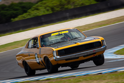 16;16;25-November-2018;Australia;Glenn-Miles;Historic-Touring-Cars;Island-Magic;Phillip-Island;Valiant-Charger-RT;Victoria;auto;motorsport;racing;super-telephoto