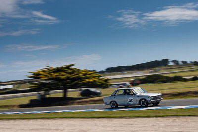 40;25-November-2018;40;Australia;Datsun-1600;Historic-Touring-Cars;Island-Magic;Phillip-Island;Tom-Christensen;Victoria;auto;motorsport;racing