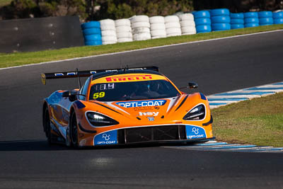 59;59;59-Racing-HSY-Opti-‒-Coat;8-June-2019;AGT;Australia;Australian-GT;Australian-GT-Championship;Fraser-Ross;Grand-Tourer;McLaren-720S-GT3;Phillip-Island;Ryan-Simpson;Shannons-Nationals;Victoria;auto;motorsport;racing;super-telephoto