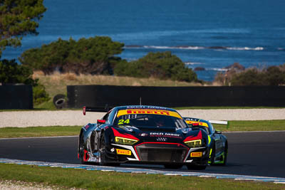 24;24;8-June-2019;AGT;Audi-R8-LMS;Australia;Australian-GT;Australian-GT-Championship;Grand-Tourer;John-Martin;Phillip-Island;Rich-Energy;Shannons-Nationals;Tony-Bates;Victoria;auto;motorsport;racing;super-telephoto