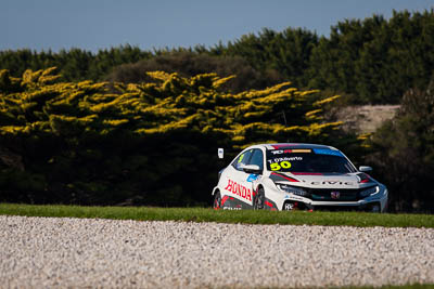 50;50;8-June-2019;Australia;Australian-TCR;Honda-Civic-Type-R;Phillip-Island;Shannons-Nationals;Tony-DAlberto;Victoria;Wall-Racing;auto;motorsport;racing;super-telephoto