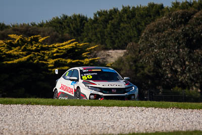 50;50;8-June-2019;Australia;Australian-TCR;Honda-Civic-Type-R;Phillip-Island;Shannons-Nationals;Tony-DAlberto;Victoria;Wall-Racing;auto;motorsport;racing;super-telephoto