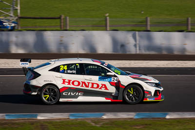 24;24;8-June-2019;Australia;Australian-TCR;Honda-Civic-Type-R;John-Martin;Phillip-Island;Shannons-Nationals;Victoria;Wall-Racing;auto;motorsport;racing;super-telephoto
