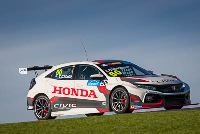 50;50;8-June-2019;Australia;Australian-TCR;Honda-Civic-Type-R;Phillip-Island;Shannons-Nationals;Tony-DAlberto;Victoria;Wall-Racing;auto;motorsport;racing;super-telephoto