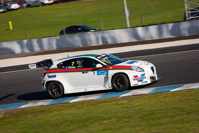 7;7;8-June-2019;Alfa-Romeo-Giulietta-Veloce;Australia;Australian-TCR;Garry-Rogers-Motorsport;Jimmy-Vernon;Phillip-Island;Shannons-Nationals;Victoria;auto;motorsport;racing;telephoto