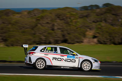 30;30;8-June-2019;Australia;Australian-TCR;HMO-Customer-Racing;Hyundai-I30N;Phillip-Island;Shannons-Nationals;Victoria;William-Brown;auto;motorsport;racing;telephoto
