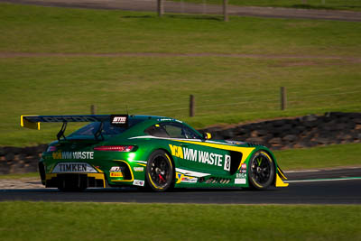 8;8;8-June-2019;AGT;Australia;Australian-GT;Australian-GT-Championship;Grand-Tourer;Max-Twigg;Mercedes‒Benz-AMG-GT3;Phillip-Island;Shannons-Nationals;Tony-DAlberto;Victoria;WM-Waste-Management;auto;motorsport;racing;super-telephoto