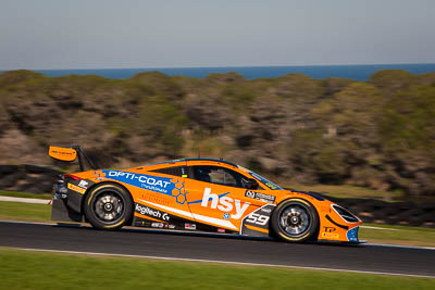 59;59;59-Racing-HSY-Opti-‒-Coat;8-June-2019;AGT;Australia;Australian-GT;Australian-GT-Championship;Fraser-Ross;Grand-Tourer;McLaren-720S-GT3;Phillip-Island;Ryan-Simpson;Shannons-Nationals;Victoria;auto;motorsport;racing;telephoto