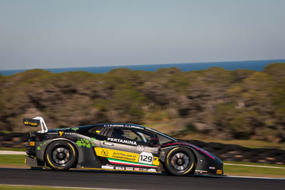 129;129;8-June-2019;AGT;Australia;Australian-GT;Australian-GT-Championship;Grand-Tourer;Haemokinesis-Trofeo-Estate;Joseph-Ensabella;Lamborghini-Huracan-GT3;Phillip-Island;Shannons-Nationals;Tim-Blanchard;Victoria;auto;motorsport;racing;telephoto