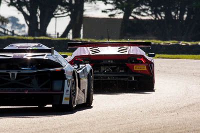 6;6;8-June-2019;AGT;Adrian-Deitz;Australia;Australian-GT;Australian-GT-Championship;Cameron-McConville;Grand-Tourer;Lamborghini-Huracan;Phillip-Island;Shannons-Nationals;Victoria;Wall-Racing;auto;motorsport;racing;super-telephoto