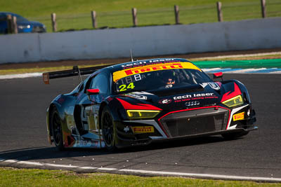 24;24;8-June-2019;AGT;Audi-R8-LMS;Australia;Australian-GT;Australian-GT-Championship;Grand-Tourer;John-Martin;Phillip-Island;Rich-Energy;Shannons-Nationals;Tony-Bates;Victoria;auto;motorsport;racing;super-telephoto