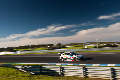 24;24;8-June-2019;Australia;Australian-TCR;Honda-Civic-Type-R;John-Martin;Phillip-Island;Shannons-Nationals;Victoria;Wall-Racing;auto;clouds;motorsport;racing;sky;wide-angle