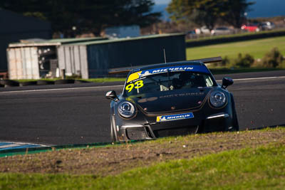 93;9-June-2019;93;Australia;Marty-Ewer;Phillip-Island;Porsche-GT3-Cup;Porsche-GT3-Cup-Challenge;Pro‒Am;Shannons-Nationals;Victoria;auto;motorsport;racing;super-telephoto