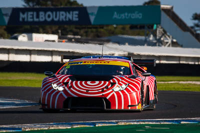 6;6;9-June-2019;AGT;Adrian-Deitz;Australia;Australian-GT;Australian-GT-Championship;Cameron-McConville;Grand-Tourer;Lamborghini-Huracan;Phillip-Island;Shannons-Nationals;Victoria;Wall-Racing;auto;motorsport;racing;super-telephoto