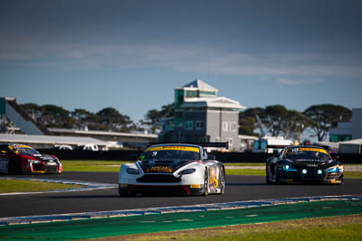 7;7;9-June-2019;AGT;Aston-Martin-Vantage;Australia;Australian-GT;Australian-GT-Championship;Daniel-Gaunt;Grand-Tourer;Local-Legends;Phillip-Island;Shannons-Nationals;Tony-Quinn;Victoria;auto;motorsport;racing;telephoto