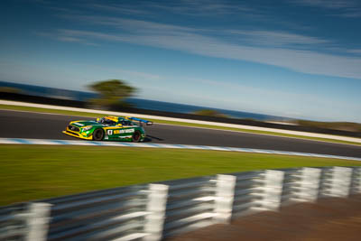8;8;9-June-2019;AGT;Australia;Australian-GT;Australian-GT-Championship;Grand-Tourer;Max-Twigg;Mercedes‒Benz-AMG-GT3;Phillip-Island;Shannons-Nationals;Tony-DAlberto;Victoria;WM-Waste-Management;auto;clouds;motorsport;racing;sky;wide-angle