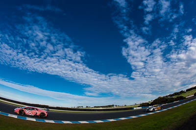 6;6;9-June-2019;AGT;Adrian-Deitz;Australia;Australian-GT;Australian-GT-Championship;Cameron-McConville;Grand-Tourer;Lamborghini-Huracan;Phillip-Island;Shannons-Nationals;Victoria;Wall-Racing;auto;clouds;fisheye;motorsport;racing;sky