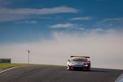 1;1;9-June-2019;AGT;Audi-R8-LMS-Evo;Australia;Australian-GT;Australian-GT-Championship;Garth-Tander;Geoff-Emery;Grand-Tourer;Phillip-Island;Shannons-Nationals;Valvoline;Victoria;auto;clouds;motorsport;racing;sky;super-telephoto