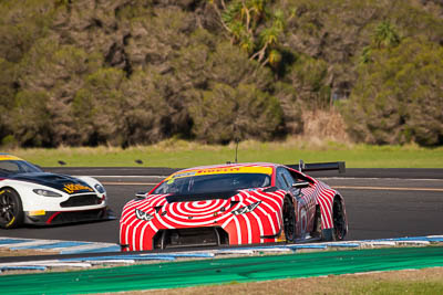 6;6;9-June-2019;AGT;Adrian-Deitz;Australia;Australian-GT;Australian-GT-Championship;Cameron-McConville;Grand-Tourer;Lamborghini-Huracan;Phillip-Island;Shannons-Nationals;Victoria;Wall-Racing;auto;motorsport;racing;super-telephoto