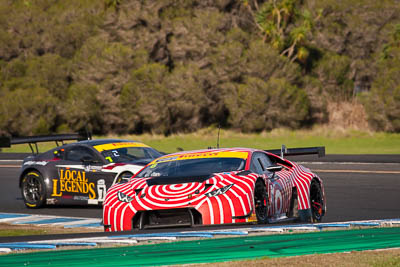 6;6;9-June-2019;AGT;Adrian-Deitz;Australia;Australian-GT;Australian-GT-Championship;Cameron-McConville;Grand-Tourer;Lamborghini-Huracan;Phillip-Island;Shannons-Nationals;Victoria;Wall-Racing;auto;motorsport;racing;super-telephoto