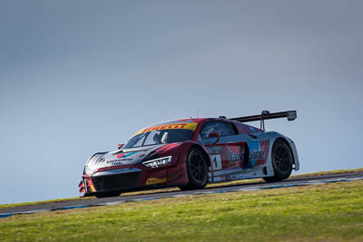 1;1;9-June-2019;AGT;Audi-R8-LMS-Evo;Australia;Australian-GT;Australian-GT-Championship;Garth-Tander;Geoff-Emery;Grand-Tourer;Phillip-Island;Shannons-Nationals;Valvoline;Victoria;auto;motorsport;racing;sky;super-telephoto