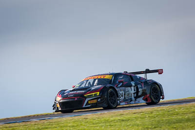 24;24;9-June-2019;AGT;Audi-R8-LMS;Australia;Australian-GT;Australian-GT-Championship;Grand-Tourer;John-Martin;Phillip-Island;Rich-Energy;Shannons-Nationals;Tony-Bates;Victoria;auto;motorsport;racing;sky;super-telephoto